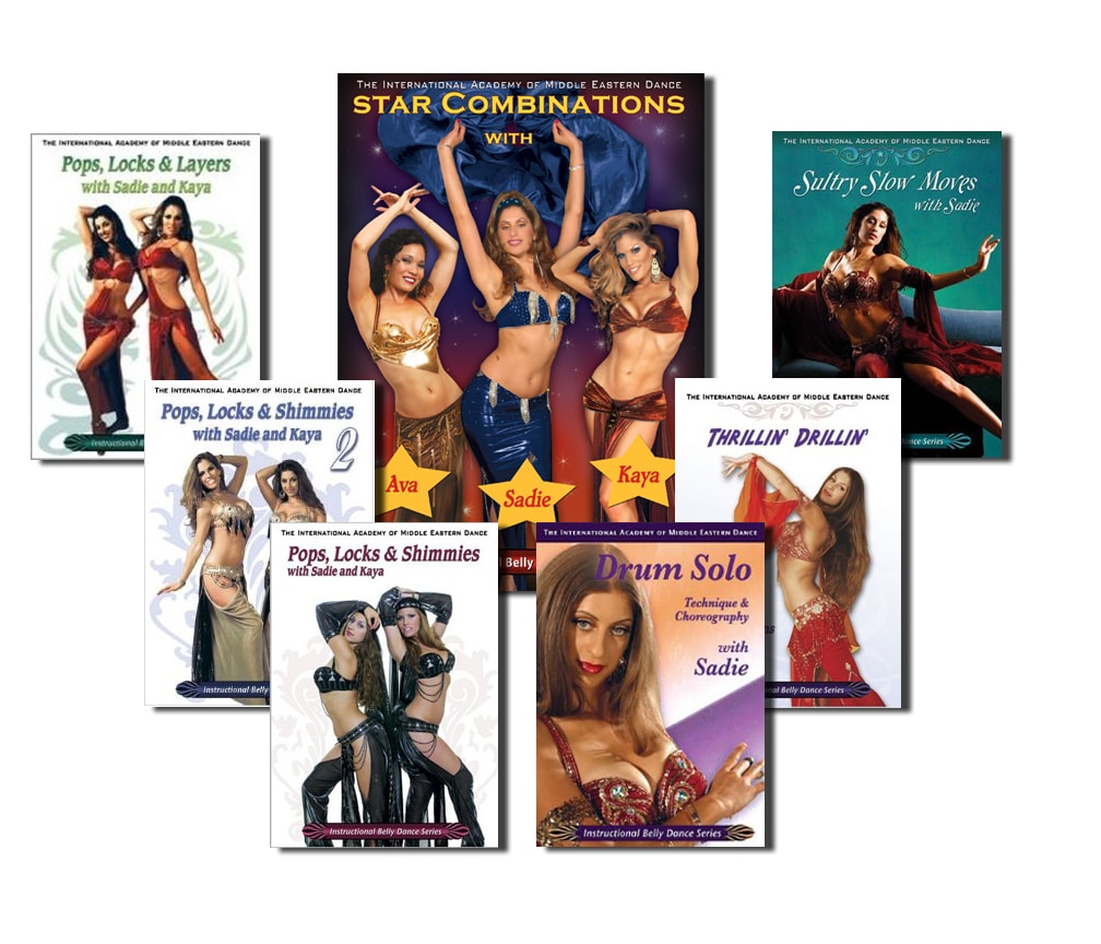 SADIE KAYA Pops, Locks Shimmies 2 DVD Belly Dance org